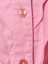 アメリカ製 長袖 フリルブラウス