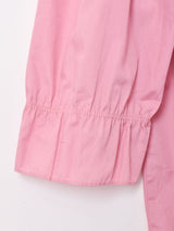 アメリカ製 長袖 フリルブラウス