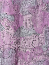 総柄 長袖シャツ