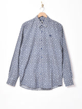 ジオメトリー柄 長袖シャツ