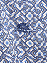 ジオメトリー柄 長袖シャツ