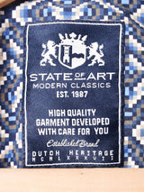 ジオメトリー柄 長袖シャツ