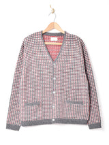 【2色展開】Backers 総柄 カーディガン