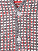 【2色展開】Backers 総柄 カーディガン