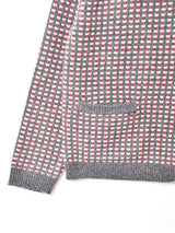 【2色展開】Backers 総柄 カーディガン