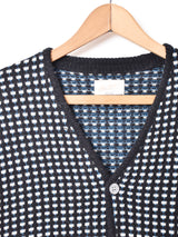 【2色展開】Backers 総柄 カーディガン