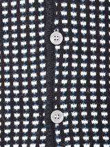 【2色展開】Backers 総柄 カーディガン