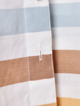 ボーダー 長袖シャツ