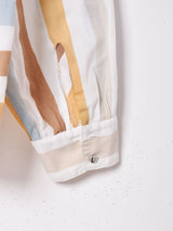 ボーダー 長袖シャツ