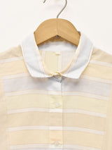 マルチストライプ 長袖シャツ