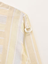 マルチストライプ 長袖シャツ