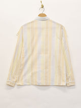 マルチストライプ 長袖シャツ