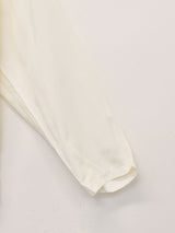 レースカラー 長袖ブラウス