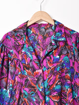 フランス製 総柄 長袖シャツ