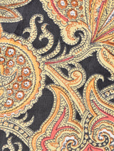 総柄 オープンカラー 長袖シャツ