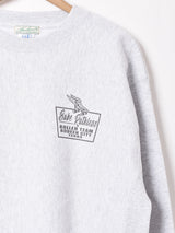 【2色展開】 サイドリブ プリント スウェットシャツ【Roller Skate】