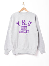 【2色展開】 サイドパネル スウェットシャツ Y.K.U