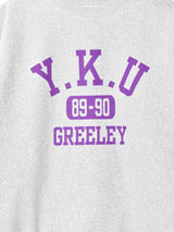 【2色展開】サイドパネル スウェットシャツ Y.K.U