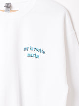 【2色展開】 プリントスウェットシャツ 【Cry Girl】