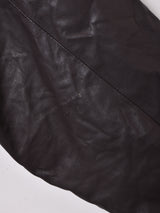 レザートレンチコート