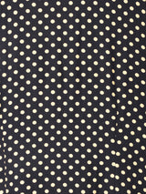 ドット オープンカラー 半袖シャツ