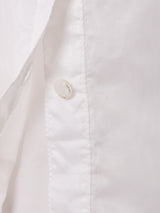 フリルカラー リボンタイ 長袖ブラウス