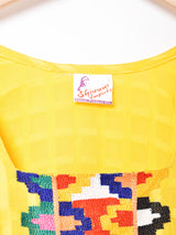 装飾付き 刺繍ワンピース