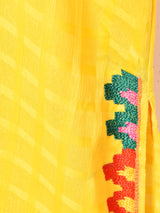 装飾付き 刺繍ワンピース