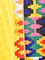 装飾付き 刺繍ワンピース