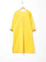 装飾付き 刺繍ワンピース