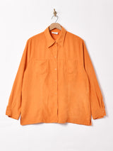 ピーチスキン 長袖シャツ