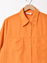 ピーチスキン 長袖シャツ