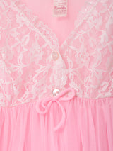 アメリカ製 2ピースランジェリー ガウン&スリーブレスワンピース