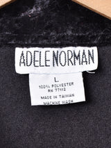 長袖 ベロアシャツ