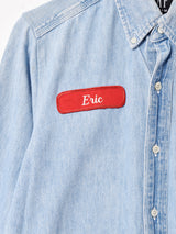 GAP デニム ワークシャツワンピース