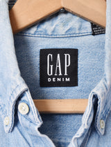 GAP デニム ワークシャツワンピース