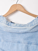 GAP デニム ワークシャツワンピース