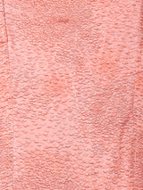 総柄 ビッグポケット スリーブレスワンピース