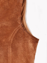 イタリア製 スエード ウール ベスト