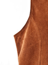 イタリア製 スエード ウール ベスト