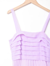 シアー プリーツワンピース