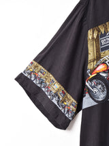 ハワイ製 バイク ハワイアンシャツ