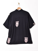 エスニックデザイン 半袖シャツ