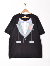 アメリカ製 騙し絵 プリントTシャツ