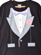 アメリカ製 騙し絵 プリントTシャツ