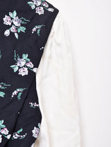 アメリカ製 花柄 レイヤード風ワンピース