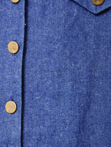 アメリカ製 ベルト付き デニム スリーブレスワンピース