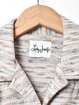 総柄 ジャケット