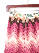 リメイク ニット タイトフリンジスカート