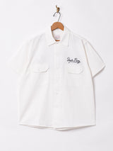 【3色展開】Backers刺繍 半袖 ワークシャツ